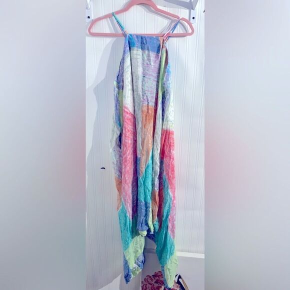 NWT Anthropologie Annette Dress Colorful Geometric Maxi Dress Size XS/S - Picture 7 of 12